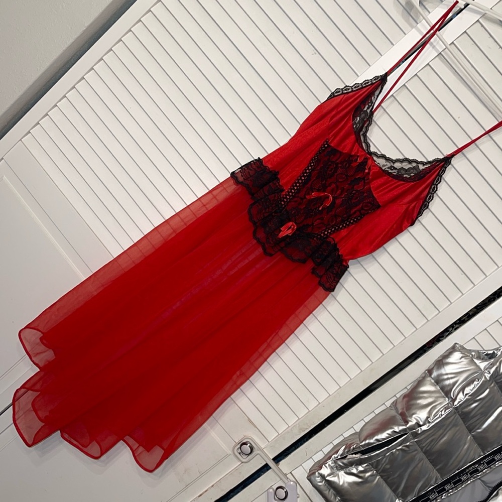 Vintage 1980s Stroke‎ of Midnight Lingerie